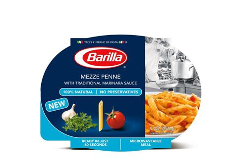 News: Barilla - New Shelf Stable, Microwavable Meals | Brand Eating