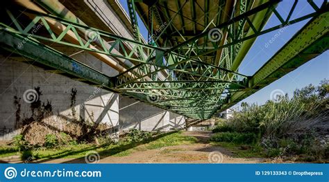 Girders and Beams of a Bridge in Oceanside CA Stock Image - Image of oceanside, frame: 129133343