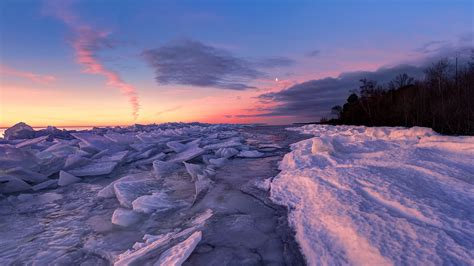 Gray concrete ground, nature, landscape, winter, snow HD wallpaper | Wallpaper Flare