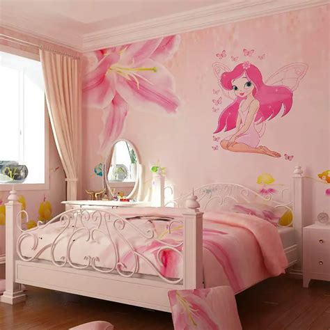 Fairy Princess Butterfly Decals Art Mural Wall Stickers Girls Bedroom ...