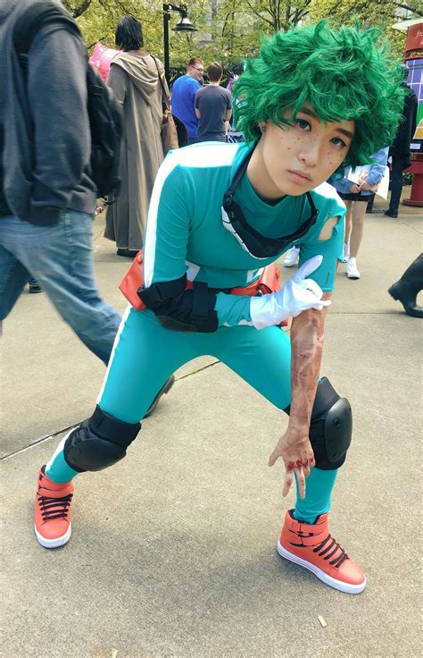 Anime cosplay my hero academia Midoria Anime spring season | Epic cosplay, Best cosplay, Cosplay ...