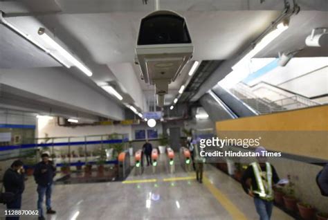 Noida Sector 62 Metro Station Photos and Premium High Res Pictures ...