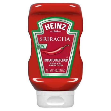 Heinz Sriracha Tomato Ketchup | Ketchup, Tomato ketchup, Ketchup recipe