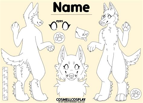 Feline Fursuit Reference Sheet