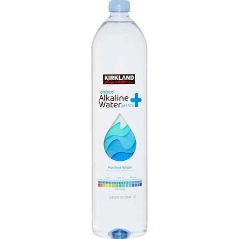 Kirkland Signature Ionized Alkaline Water pH 9.5 18/1L - Walmart.com