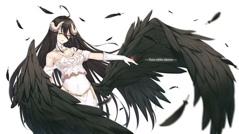 Albedo Overlord Anime - Download Obj File Albedo Horns Overlord Anime ...