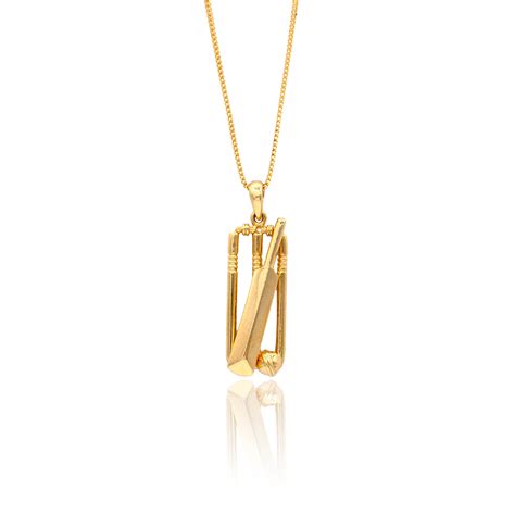 Not Out! gold gents pendant – Raja Jewelers