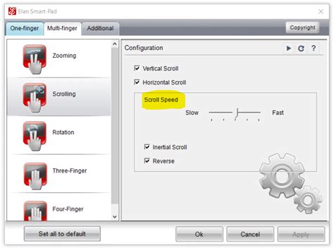 PowerShell fix for Elan touchpad scrolling hypersensitivity issue | by Kasia Gauza | Medium