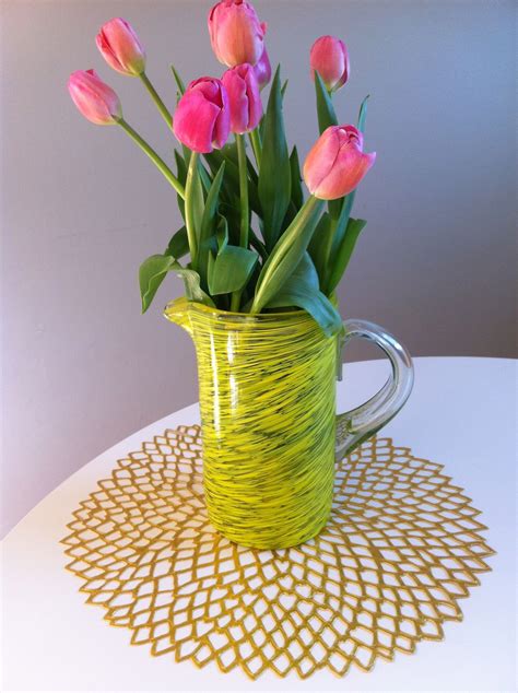 pink tulips | Pink tulips, Glass vase, Pink