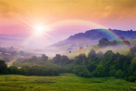 PicZene - Rainbow Nature Wallpaper