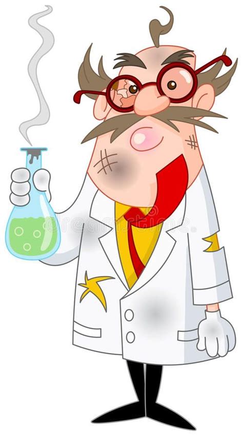 Mad scientist. Cartoon scientist after a failed experiment , #Affiliate, #scientist, #Mad, # ...