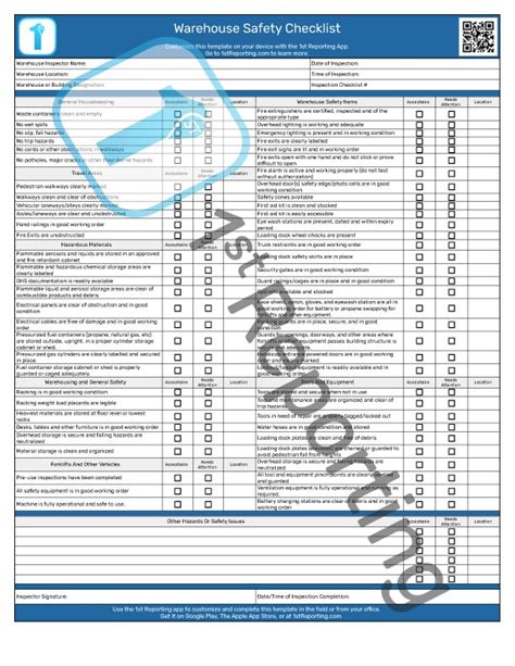 A Downloadable Warehouse Safety Checklist