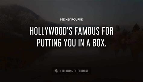 The Best Mickey Rourke Quotes