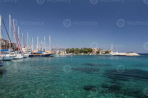 Boats in Datca Town 10294339 Stock Photo at Vecteezy