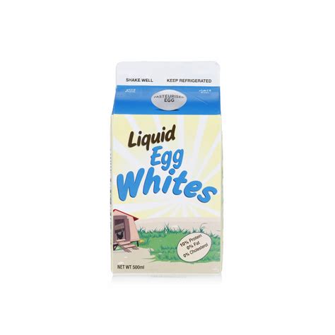 Egg Station liquid egg white 500ml - Spinneys UAE