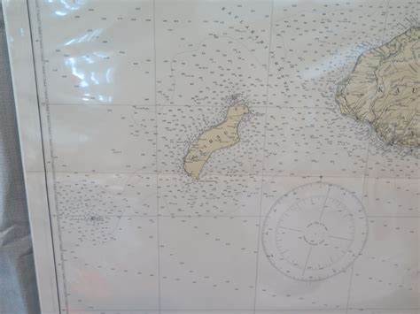 Vintage WWII Era 1939 Oahu to Niihau Map, Stamped "Restricted" (poster ...