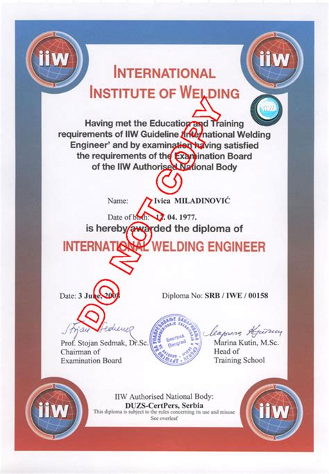 Ivica Miladinovic, IWE - Welding Engineer - Ivica Miladinovic