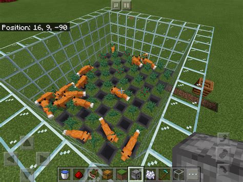 A automated sweet berry farm using the foxes mechanic to harvest ...