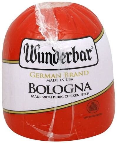 Wunderbar Bologna - 1 ea, Nutrition Information | Innit