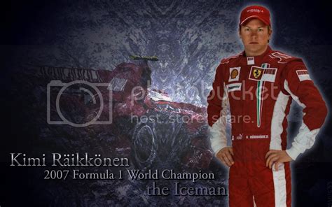 magic33 wallpapers: Kimi Raikkonen 2007 F1 Champion