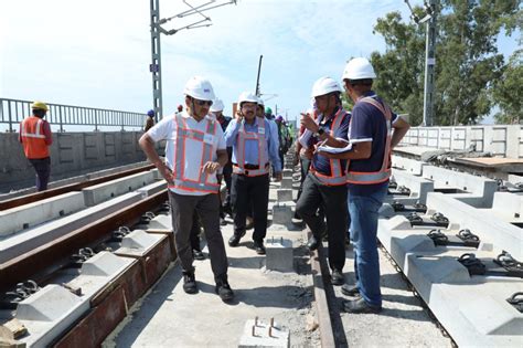 MD inspected construction works of Duhai to Meerut South section – NCRTC