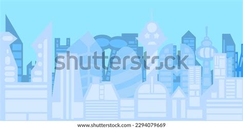 City Silhouette Vector Wallpaper Style Stock Vector (Royalty Free) 2294079669 | Shutterstock