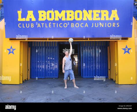 Boca soccer Stadium Home of Boca Juniors, Buenos Aires, Argentina Stock ...