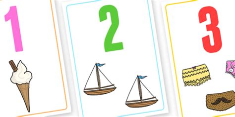 Number Flashcards | EYFS Counting | Teaching Resources