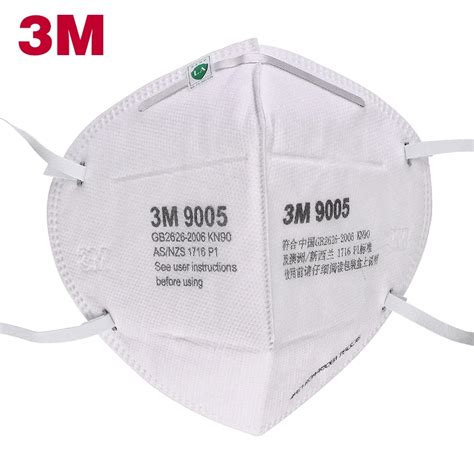 3M 9005 Safety Protective Mask 5pcs/Lot Anti-particles Respirator Dust Mask PM2.5 Masks KN90 ...