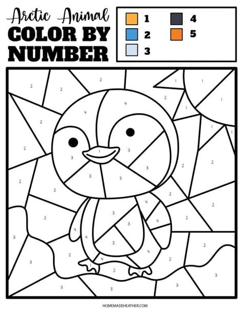 Printable Coloring Pages Arctic Animals