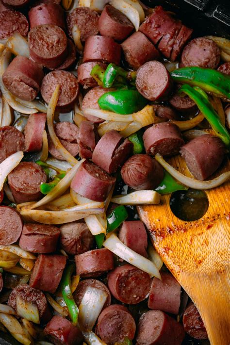 BBQ Sausage & Mushrooms - Student Recipes