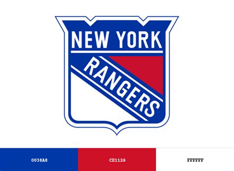 New York Rangers Brand Color Codes » BrandColorCode.com