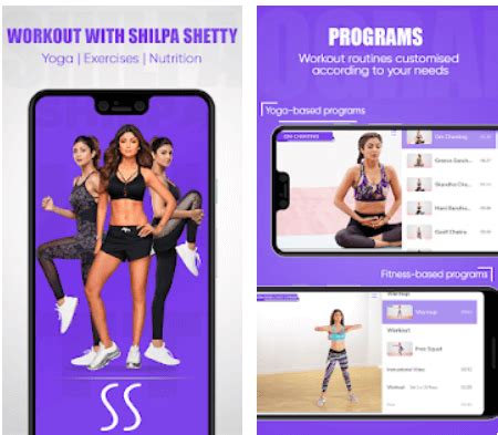 Shilpa Shetty - Yoga, Exercise & Diet App - Complete Review