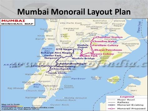 Mumbai Monorail Route Map