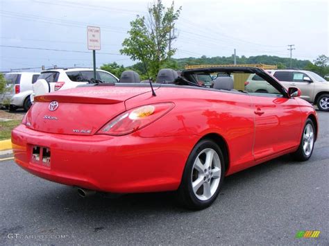 2005 Absolutely Red Toyota Solara SLE V6 Convertible #10051761 Photo #3 | GTCarLot.com - Car ...