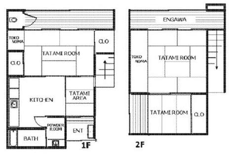 nice traditional japanese house floor plan minimalist | Traditional japanese house, Japanese ...