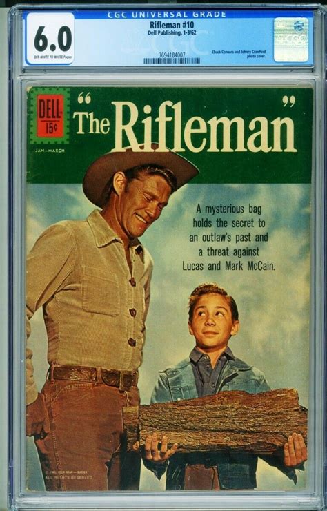 Rifleman #10 CGC 6.0 Famous innuendo wood cover-3694184007 | Comic Books - Silver Age, Dell ...