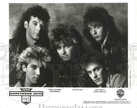 1988 Press Photo Members Of The Band Honeymoon Suite - mjp20592 | eBay