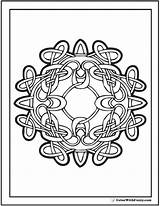 90 Celtic Coloring Pages Irish Scottish Gaelic sketch template
