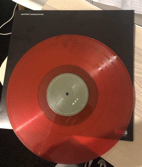 Kendrick Lamar - Untitled Unmastered Colored Vinyl (fake?) : r/hiphopvinyl