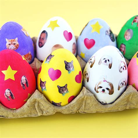 Sticker Love: DIY Stickered Easter Eggs - Stickerface