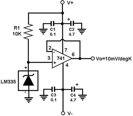 Lm335 Circuit Diagram