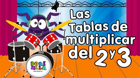 Cancion De Las Tablas De Multiplicar Para Niños