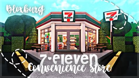 Roblox Bloxburg - 7-Eleven Convenience Store - Minami Oroi - YouTube | Bloxburg town layout ...