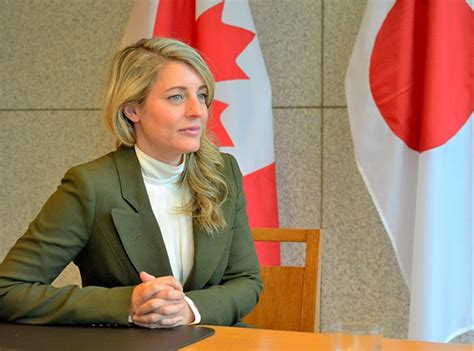 INTERVIEW/ Canadian Foreign Minister Joly: Ukraine ‘core policy,’ also ...