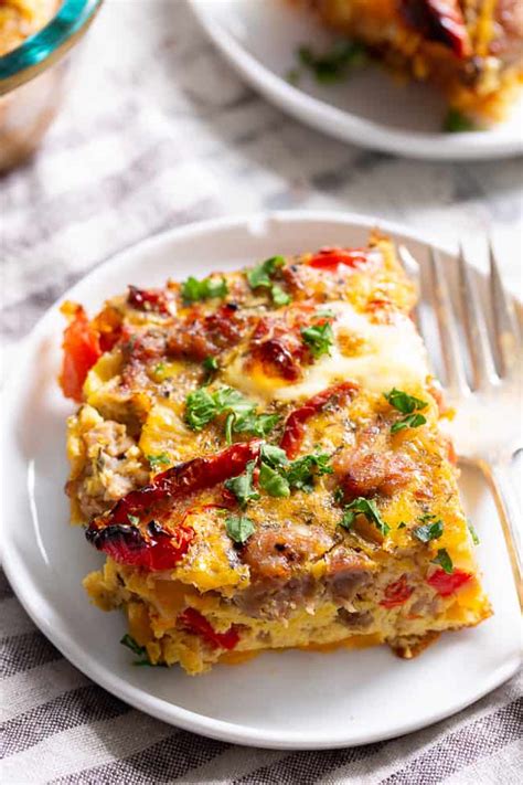 Italian Breakfast Casserole {Paleo, Whole30, Gluten-Free}