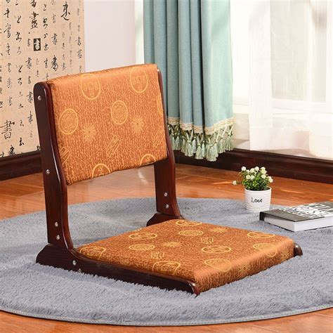 Japanese Tatami Zaisu Floor Legless Chairs Legs Foldable Black/Mahogany Finish | eBay in 2024 ...