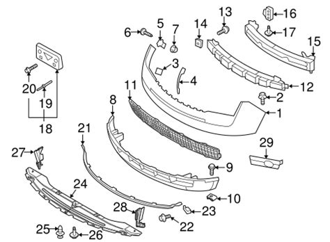 Bumper & Components - Front for 2010 Ford Edge | Tom's Ford Truck Parts