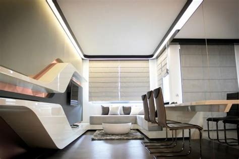 Modern Apartment Ideas with Futuristic Vibe, Decorating Small Apartments in Contemporary Style ...