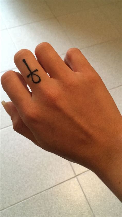 Ankh Key of life | Finger tattoos, Key tattoos, Ankh tattoo